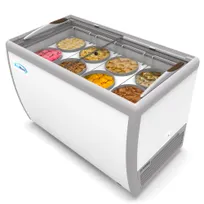 product of Koolmore KM-ICD-49SD 50" Gelato/Ice Cream Dipping Cabinet, 8 Tub