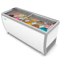 product of Koolmore KM-ICD-71SD 71" Gelato/Ice Cream Dipping Cabinet, 12 Tub