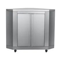 product of Koolmore KM-OKS-CCAB Outdoor Corner Cabinet, 26"W, (2) Hinged Doors