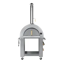 product of Koolmore KM-OKS-WFPO Wood Fired Pizza Oven, 32"W, Flue Tamper Control