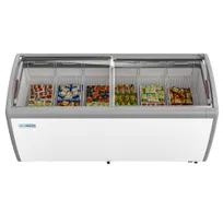 product of Koolmore MCF-20C 71" Ice Cream Display Glass Chest Freezer, 20 cu. ft.