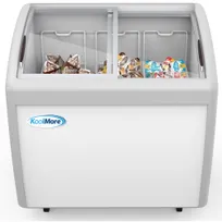 product of Koolmore MCF-9C 39" Ice Cream Display Glass Chest Freezer, 9 cu. ft.