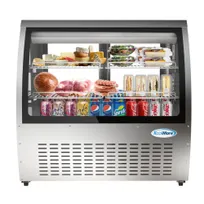product of Koolmore RD18C-SS 47" Curved Refrigerated Deli Display Case