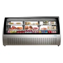 product of Koolmore RD32C-SS 82" Curved Refrigerated Deli Display Case