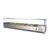 product of Koolmore SCDC-8P-SG 71" Refrigerated Countertop Prep Unit