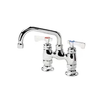 product of Krowne 15-406L Royal Series Low Lead Deck Mount Faucet w/ 4" Centers, 6" Swing Spout