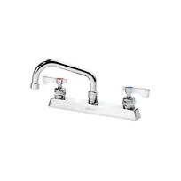 product of Krowne 15-506L Royal Series Low Lead Deck Mount Faucet w/ 8" Centers, 6" Swing Spout