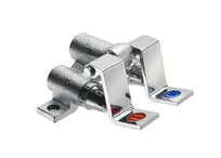 product of Krowne 16-120L Krowne Royal Series Double Pedal Foot Valve, 4-1/2" Hole Centers
