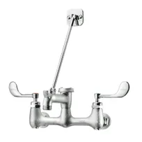 product of Krowne 16-127-W Krowne Royal Series Service Faucet, Splash-Mounted, 8" Centers