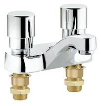 product of Krowne 16-480L Krowne Royal Series Metering Lavatory Faucet, Deck Mount