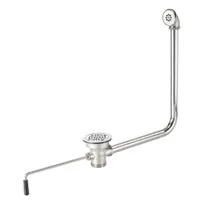 product of Krowne 22-507 Kit with 3-1/2” Twist Waste Drain with Overflow Head & Overflow Elbow