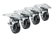 product of Krowne 28-161S Krowne Large Triangle Heavy Duty Plate Caster, Swivel with Lock