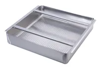 product of Krowne 30-150 Pre-Rinse Basket, 20" X 20", 4" Deep