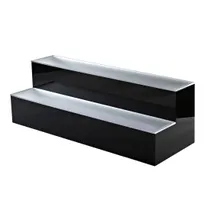 product of Krowne KR-2T24-R 24" Two Tier Lighted Countertop Liquor Display, 12 Bottles