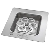 product of Krowne KR-LC2GF-E 9" Drop-In CO2 Glass Froster Stainless Steel, 40' CO2 Line, Sanitizes & Frosts