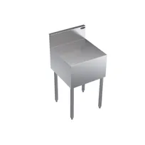 product of Krowne KR19-RS18 Royal Series 18"W Stainless Steel Underbar Register Stand, 30"H, Adjustable Feet, NSF