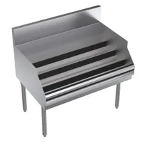 product of Krowne Metal KR24-36RD Underbar Bottle Storage Display Unit, 36"W x 24"D