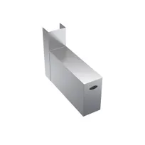 product of Krowne KR24-6CF 6"W x 24"D Stainless Steel Royal Series Underbar Chase Filler