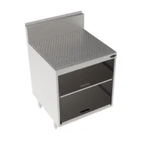 product of Krowne KR24-GSB5 Royal Series Underbar Glass Rack Storage Unit, Drainboard Top