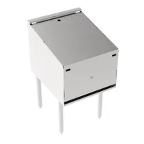 product of Krowne KR24-ML20-LC Royal Series Underbar Liquor Bottle Display Unit with Removable Locking Cover