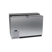 product of Krowne MC48S 48" Glass Froster Stainless Steel, 240 Mug Capacity, Underbar, 2 Sliding Top Doors