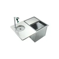 product of Krowne WS-2 Krowne Water Station/Ice Bin, Drop-In, 27"W X 20"D O.A.