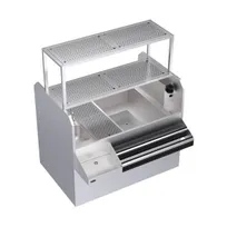 product of Krowne KRPT-54ARP-10 54" Pass-Thru Combo Underbar Ice Bin/Cocktail Station w/ 10 Circuit - Right