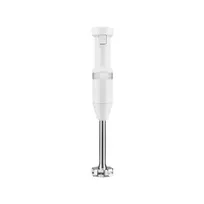 product of KitchenAid KHBV53WH 8" Variable Speed Corded Hand Blender, White