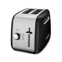 product of KitchenAid KMT2115OB 2 Slice Toaster with Manual Lift, Onyx Black Color, 1.5" Extra Wide Slots