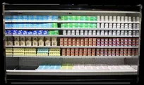 product of Kysor Warren DX6LN DAIRY 12' E-12-E Refrigerated Open Air Merchandiser
