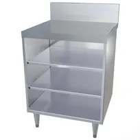 product of LaCrosse SK24GR 24" Underbar Glass Rack Storage Unit w/ Flat Top, 3-Rack Capacity, Open Front