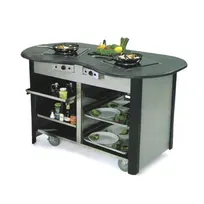 product of Lakeside 3070 Creation Station™ Mobile Cooking Cart - 60" x 32" x 35-3/4"