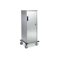 product of Lakeside 5620 Stainless Steel 20 Tray Elite Series Meal Delivery Cart w/ 1 Door, 1 Compartment