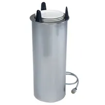 product of Lakeside 6010 Heated Drop-In Dish Dispenser for 9 1/4" to 10 1/8" Dishes- Stainless Steel