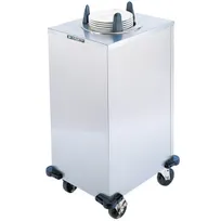 product of Lakeside 6111 Stainless Steel Enclosed Heated 1 Stack Plate Dispenser for 10 1/4" to 11" Plates
