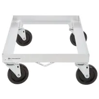 product of Lakeside 620 Aluminum Sheet Pan Dolly, Single Stack, 500 lb, 5" Swivel Casters, NSF