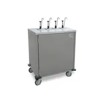 product of Lakeside 70221 EZ Serve Mobile Condiment Cart w/ 4 Flat Top Pumps, 2 Product Dispensers
