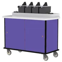 product of Lakeside 70510 Condi-Express Mobile Condiment Cart w/ 4 Pumps, 2 Cup Dispensers