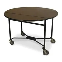 product of Lakeside 74412 Room Service Table, Round, 40" Dia. X 30"H, 4" Casters (2 w/ Brakes)