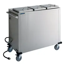 product of Lakeside 7502 Stainless Steel Heated Three Stack Pellet Dispenser for 7" to 10 1/4" Pellets