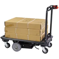 product of Lakeside 8165 Ergo-One Plus Power Platform Truck, 1500 lbs, 27x41, Steel Frame & Deck, 24V Motor
