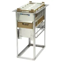 product of Lakeside 973 Stainless Steel Drop-In Cup & Glass Rack Dispenser, 6 Racks