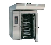 product of LBC Bakery LRO-2G6-PT Roll-Thru Gas Rotating Rack Oven w/ LED Display Control, Double-Rack