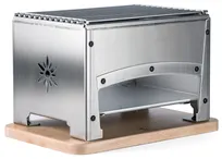 product of Louis Tellier BRASIF 13" Countertop Charcoal BBQ Grill