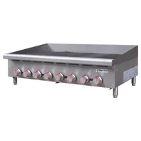 product of Magic Chef MCCCB48A 48" Countertop Gas Radiant Charbroiler w/ (8) Burners, 160.000 BTU