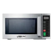 product of Magic Chef MCCM910ST 1000 Watts Commercial Microwave Oven, 0.9 cu. ft.