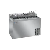 product of Master-Bilt FLR-80SE 54" Flip Top Ice Cream Dipping Cabinet with Syrup Rail, Stainless