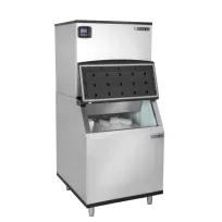 product of Maxx Ice MIM1000N-B580 30" Full Cube Ice Maker, 1000 Lb/Day, Stainless/Black Air-Cooled