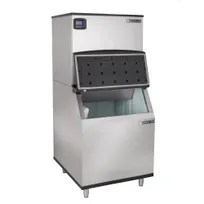 product of Maxx Ice MIM650N-B470 Ice Maker, 30" Full Cube, 650 lb/Day, 470 lb Bin, Air-Cooled, 230V, Display