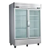 product of Maxx Cold MVR-49GDHC 54" Two Glass Door Reach-In Refrigerator, 42 cu. ft.